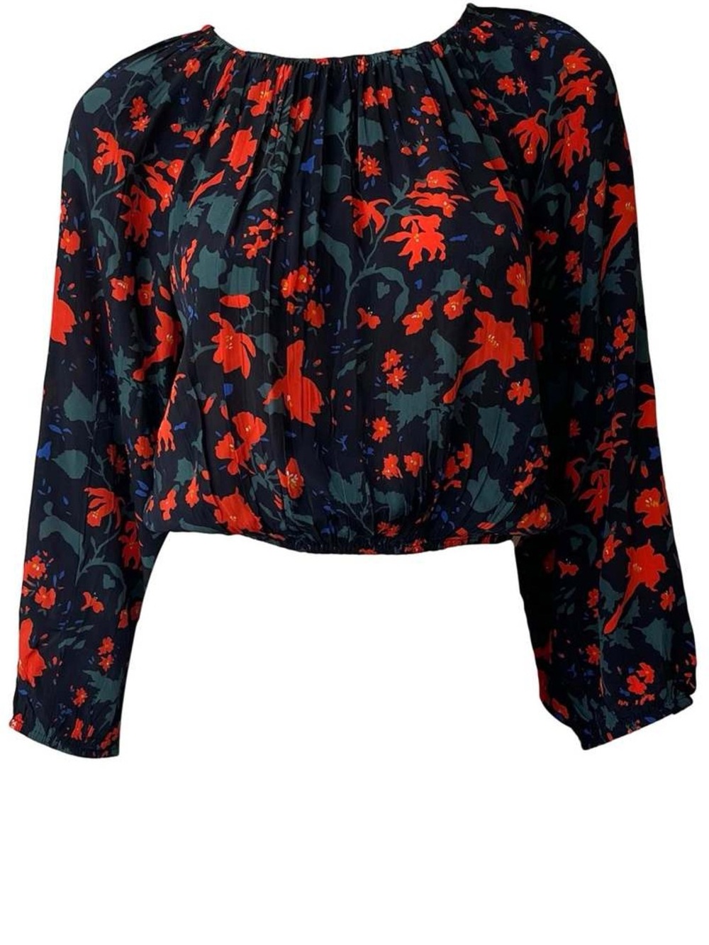 APIECE APART VILLA TOP - VIBRANT FLORAL Crip Top Size Small - Picture 3 of 7